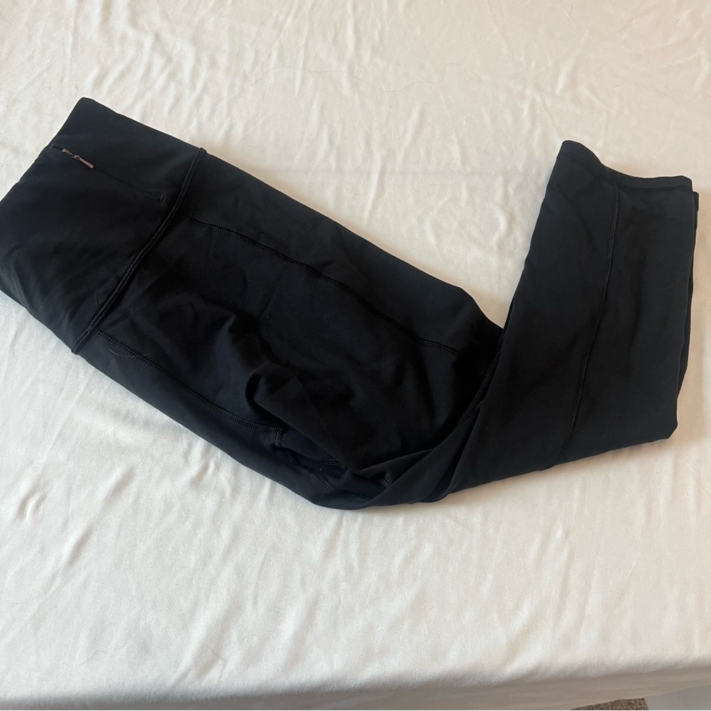 CALIA by Carrie Underwood‎ Midnight Black Cropped  Leggings 19in